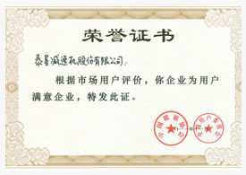 企業榮譽